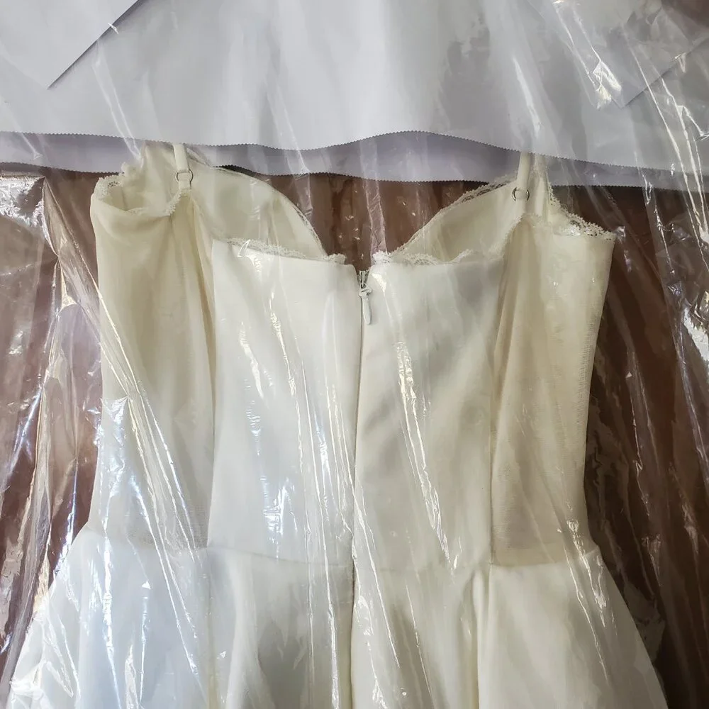 House of CB Mademoiselle White Dress (SM, A-C Cup) - Picture 7 of 9